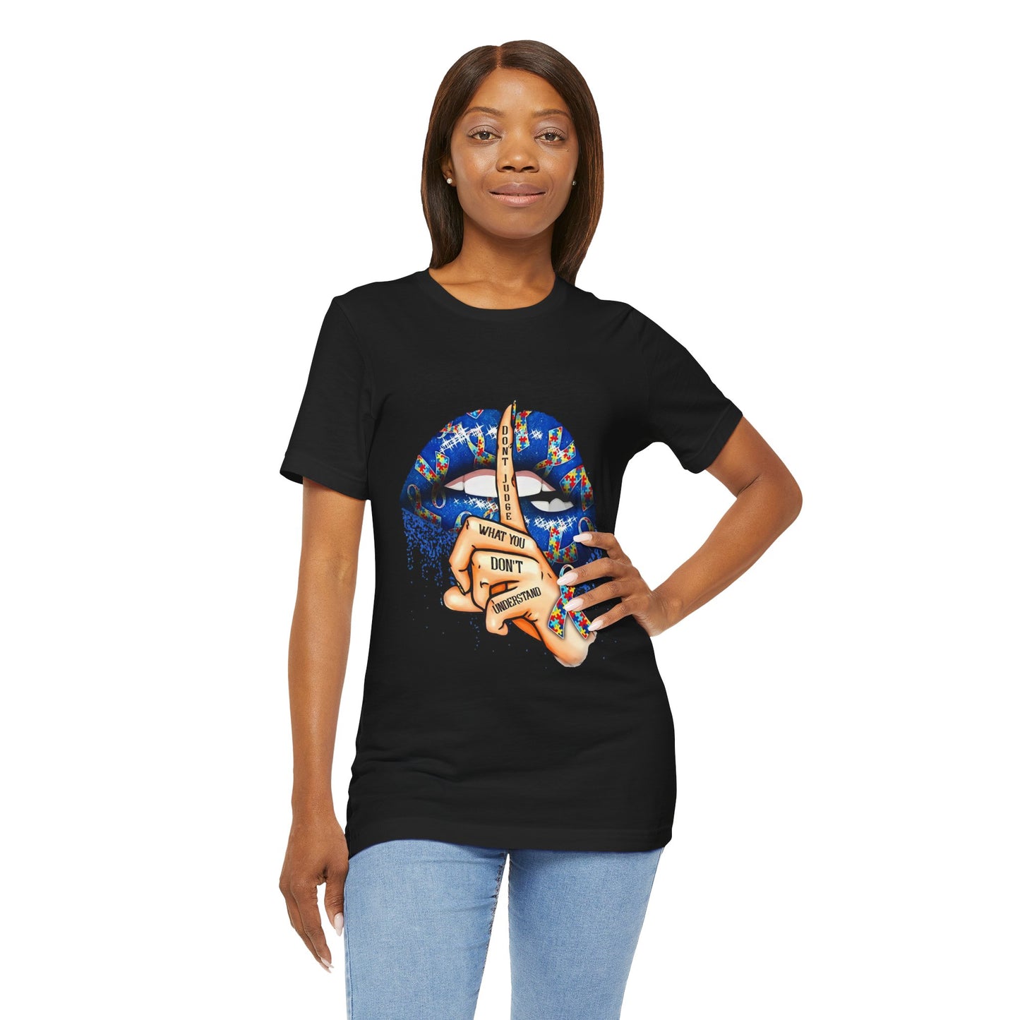 Autism Awareness Graphic Tee – “Don’t Judge What You Don’t Understand” Shirt | Neurodiversity Acceptance T-Shirt