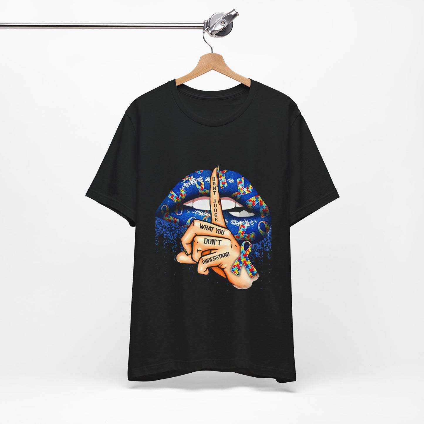 Autism Awareness Graphic Tee – “Don’t Judge What You Don’t Understand” Shirt | Neurodiversity Acceptance T-Shirt