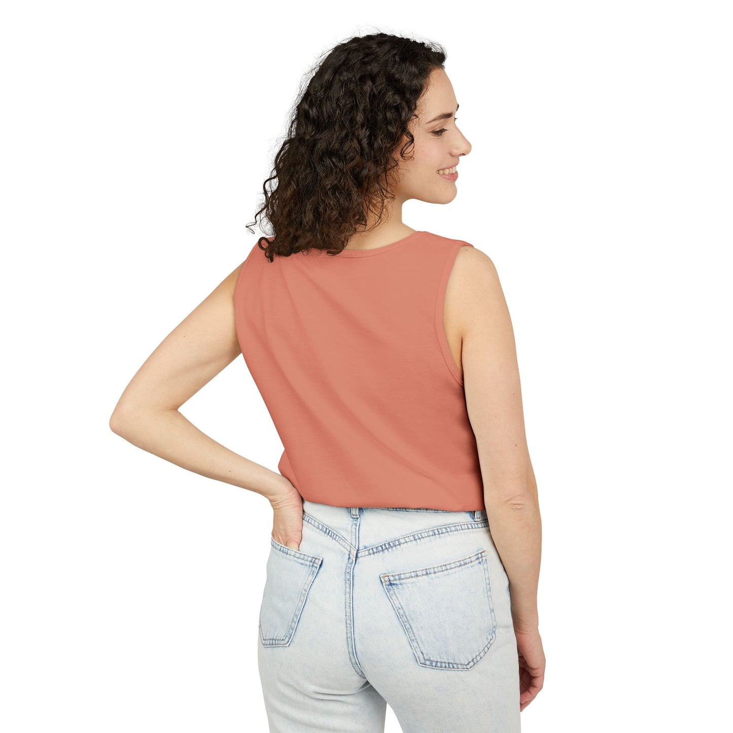 Mom: Beautiful & Unique Tank Top — Mother's Day Floral Arrow Mom Tank