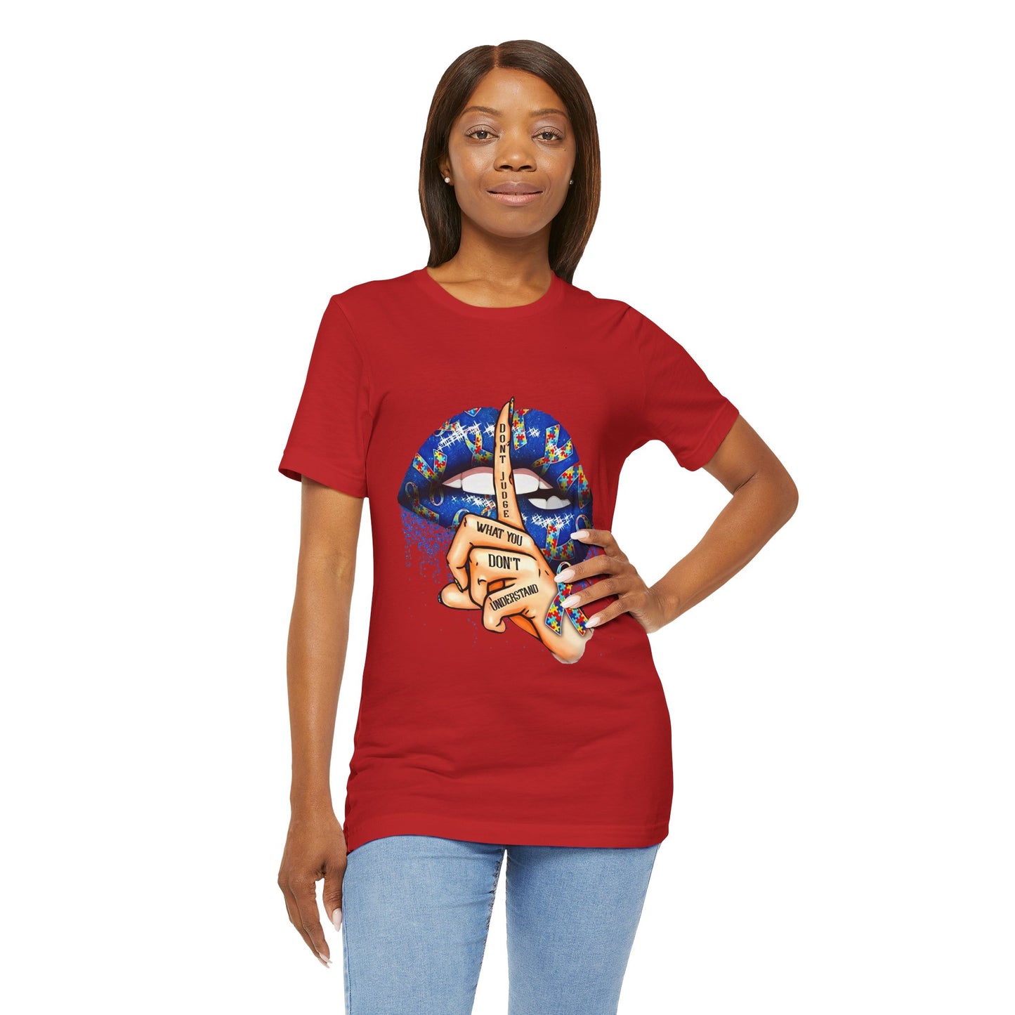 Autism Awareness Graphic Tee – “Don’t Judge What You Don’t Understand” Shirt | Neurodiversity Acceptance T-Shirt