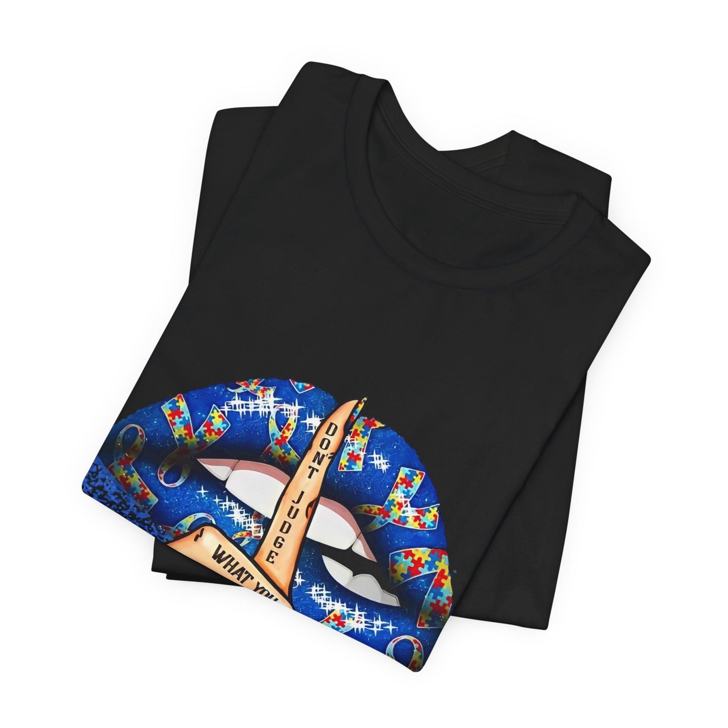Autism Awareness Graphic Tee – “Don’t Judge What You Don’t Understand” Shirt | Neurodiversity Acceptance T-Shirt