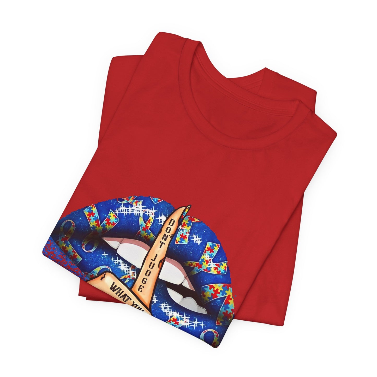 Autism Awareness Graphic Tee – “Don’t Judge What You Don’t Understand” Shirt | Neurodiversity Acceptance T-Shirt