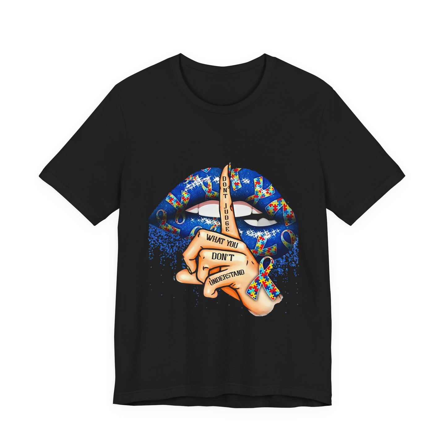 Autism Awareness Graphic Tee – “Don’t Judge What You Don’t Understand” Shirt | Neurodiversity Acceptance T-Shirt