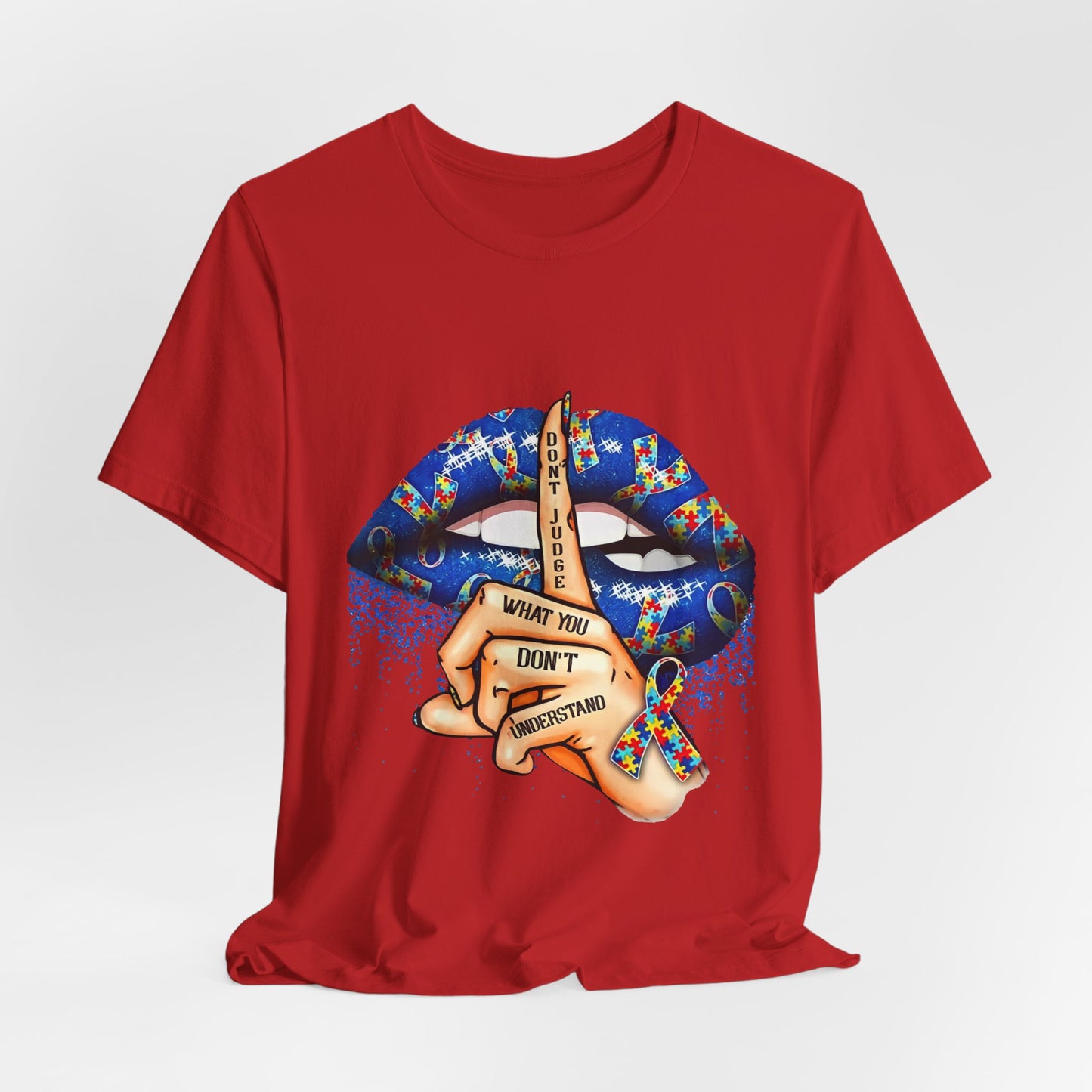Autism Awareness Graphic Tee – “Don’t Judge What You Don’t Understand” Shirt | Neurodiversity Acceptance T-Shirt