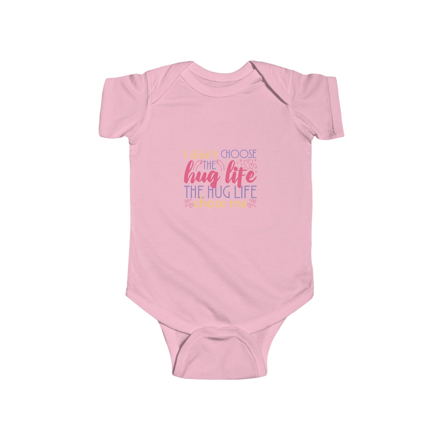 Infant Bodysuit "Hug Life" — Cute Newborn Onesie