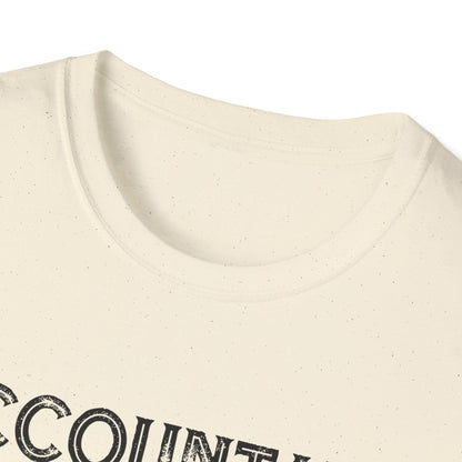 Accountant Mom T-Shirt - "Only Because Full Time Multitasking Ninja" Funny Motherhood Gift