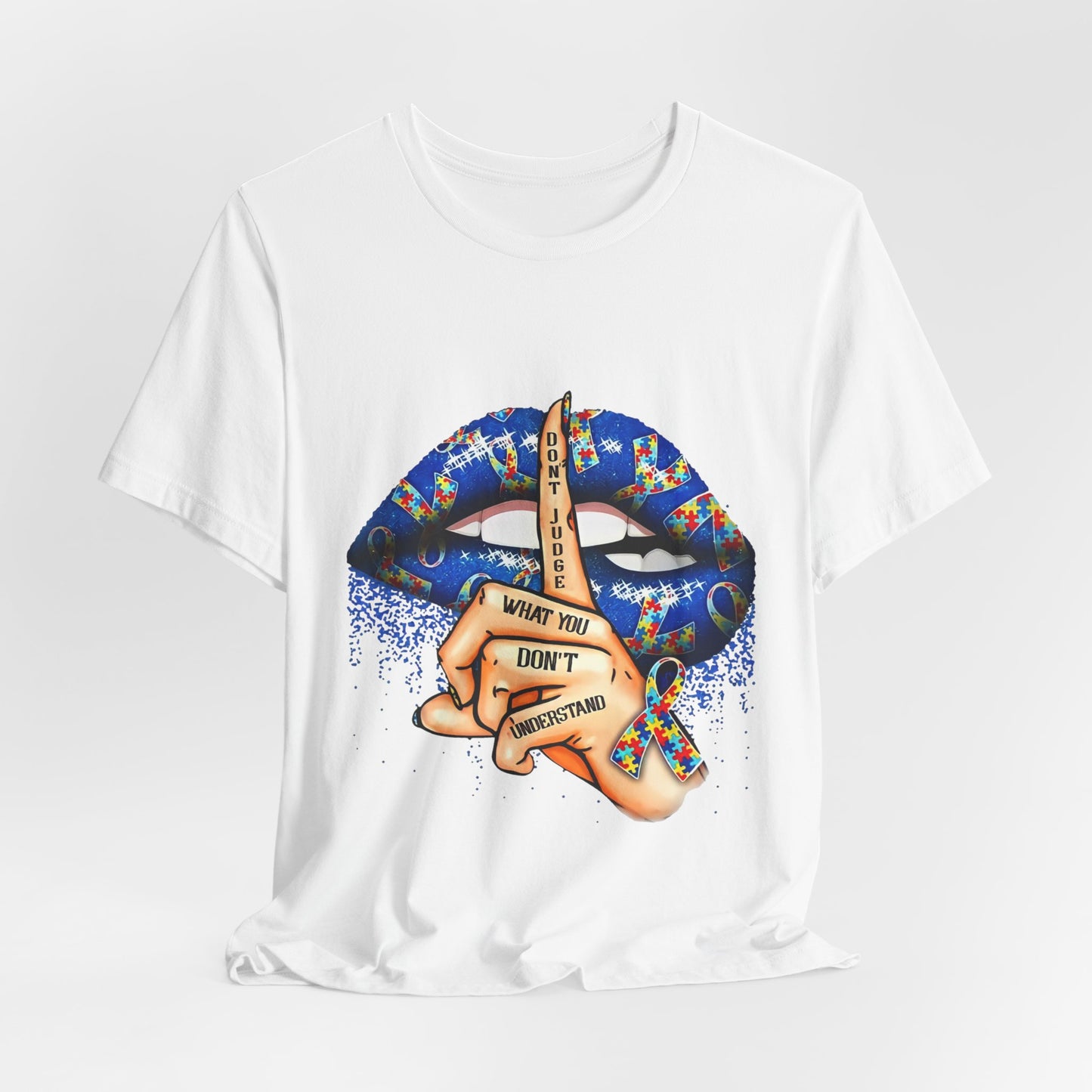 Autism Awareness Graphic Tee – “Don’t Judge What You Don’t Understand” Shirt | Neurodiversity Acceptance T-Shirt