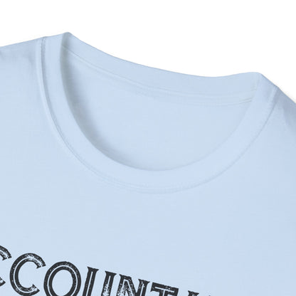 Accountant Mom T-Shirt - "Only Because Full Time Multitasking Ninja" Funny Motherhood Gift